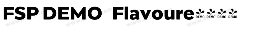 FSP DEMO   Flavoure字体转换